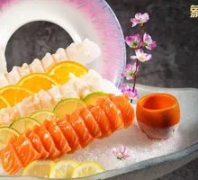 Abalone and Salmon Platter