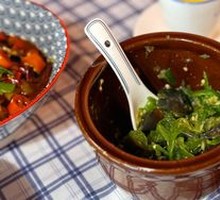 Spicy Chili and Century Egg Mix