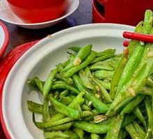Braised String Beans in Clay Pot