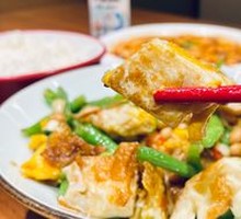 Fermented bean and egg stir-fry