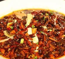 Spicy Dan Dan Noodles with Blood Sausage