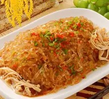 Enoki Mushroom and Vermicelli