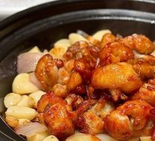 Stir-Fried Bullfrog Clay Pot