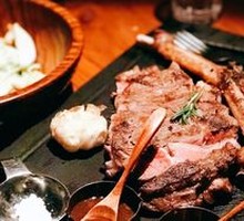 Traditional Volcanic Stone Grilled Tomahawk Steak