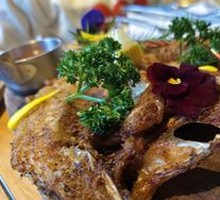 Charcoal-Grilled Sea Bass