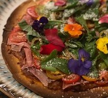 Parma Ham and Basil Cracker