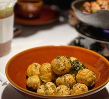 Sour Cabbage Stir-Fried Glutinous Rice Balls