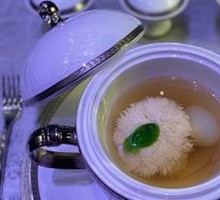 Clear Soup with Matsutake and Enoki Mushrooms