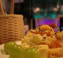 Whiskey Mustard Shrimp Balls