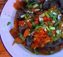 Spicy Chopped Pepper Century Egg