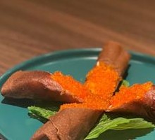 Giant Seed Salad Spring Rolls