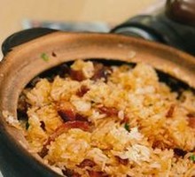 Preserved Meat and Goose Intestine Clay Pot Rice