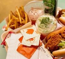 Spicy Buttermilk Chicken Burger