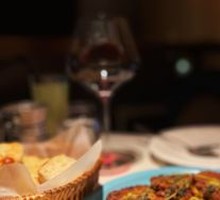 Zucchini Pancake with Yogurt