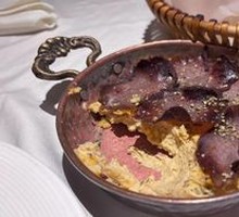 Warm Hummus with Dried Beef