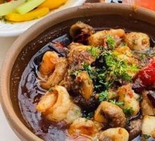 Madrid-Style Marinated Shrimp with Mushrooms