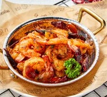 Garlic Butter Spicy Shrimp Bake