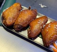 Charcoal-Grilled Honey Glazed Chicken Wings