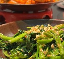 Shrimp Paste with Water Spinach