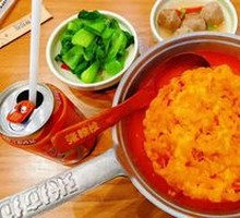 Tomato浓汤炸蛋面