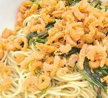Scallion Oil with Shrimp Noodles