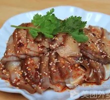 Cold-mixed pig's head meat