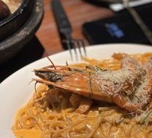 Spicy Shrimp Cream Pasta