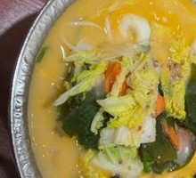 Beef and Vegetable Hot Pot with Corn and Beans