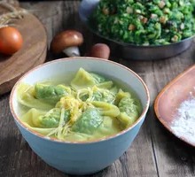 Sheep's Sorrel Soup Dumplings