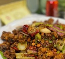 Spicy Chicken Dry Pot