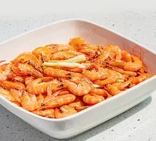 Boiled Shrimp in Salt Water