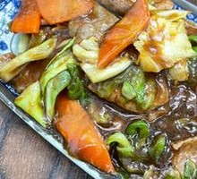 Stir-Fried Pork Liver Noodles with Sauce