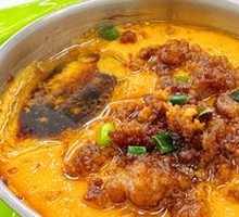 Minced Pork Steamed Egg