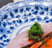 Bamboo-Clamped Fish with Nori Sauce