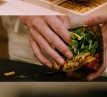 Sea Urchin Tuna Hand Roll