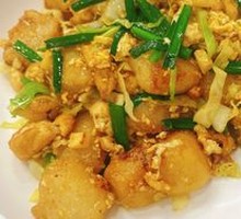Stir-fried Duqiao Glutinous Rice Cake