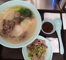 Clear Soup Pork Noodle Soup