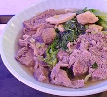 Snowflake Pork Ribs Noodles with a Side of Tendons