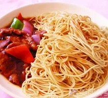 Onion Beef Noodles