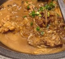 Chicken Stewed with Mushrooms