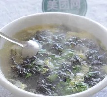 Seaweed and Egg Soup