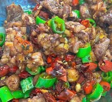 Spicy Frog Legs in Dry Pot