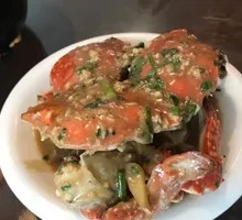 Stir-Fried Crab with Scallion and Ginger