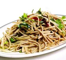 Spiced Tofu Skin Salad