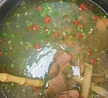 Flat Bamboo Shoot and Old Duck Soup