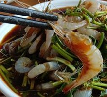 Stir-fried White Shrimp