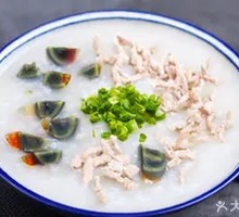 Century Egg and Pork Porridge
