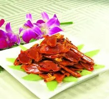 Spicy Duck Gizzard Salad