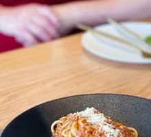 Garden Meat Sauce Noodles