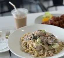 Tuna Cream Mushroom Pasta